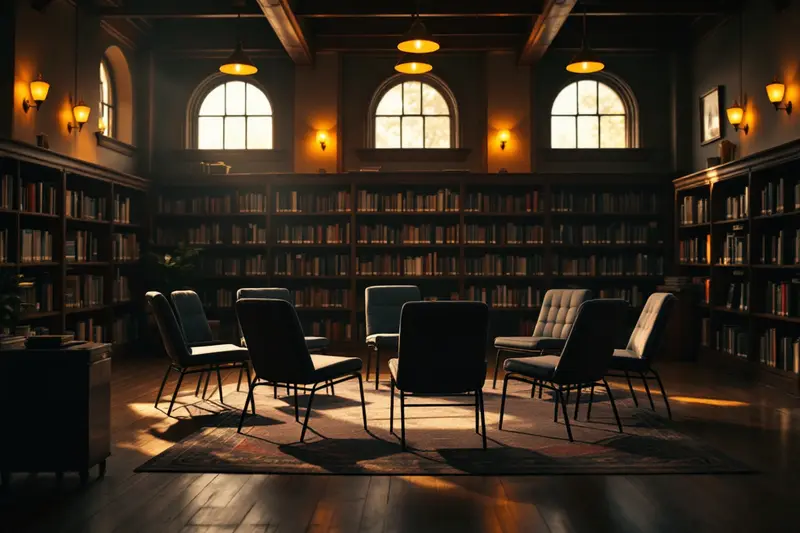 Community Events event space, illustrative image