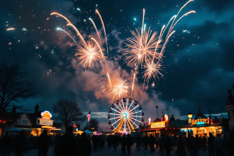 Festivals event space, illustrative image