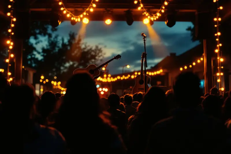 Live Music event space, illustrative image