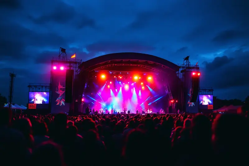 Live Music event space, illustrative image