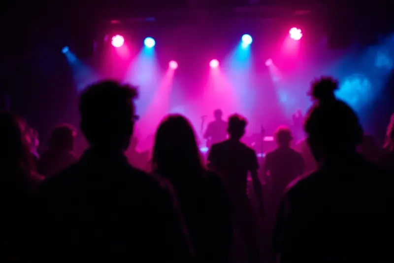 Live Music event space, illustrative image