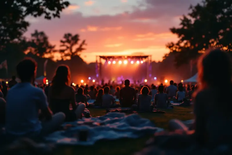Live Music event space, illustrative image