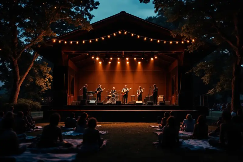 Live Music event space, illustrative image