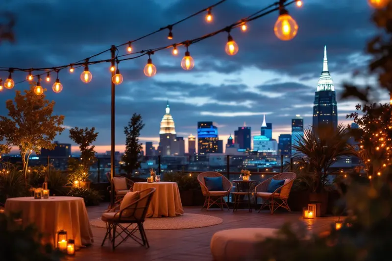 Wedding Venues event space, illustrative image