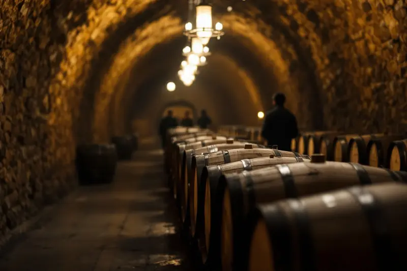 Wineries event space, illustrative image